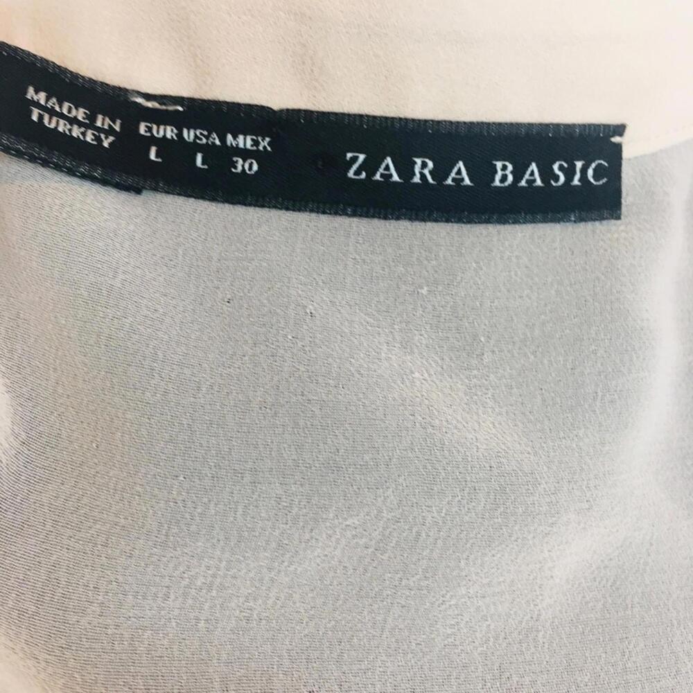 Zara Basic button down blouse NWT - image 7